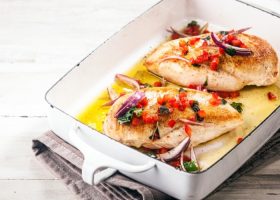 طريقة عمل صدور دجاج بالفرن