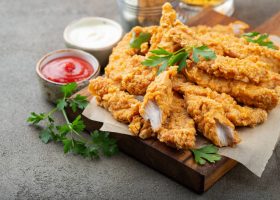 طريقة عمل دجاج ستربس