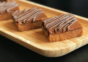 طريقة عمل ليالي لبنان بالبسكويت والشوكولاتة