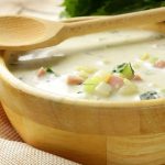 طريقة عمل شوربة الدجاج والخضار بالكريمة