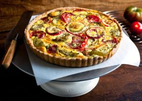 طريقة عمل فطيرة الخضار بالفرن