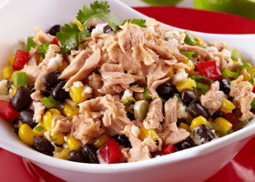 طريقة عمل التونة بالفلفل الحار والبصل