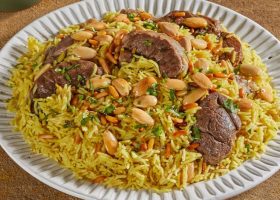 طريقة عمل ارز كابلي باللحم