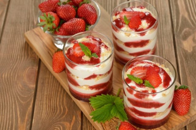 طريقة عمل حلى الفراولة للرجيم