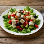 طريقة عمل سلطة الأجبان بالخضار