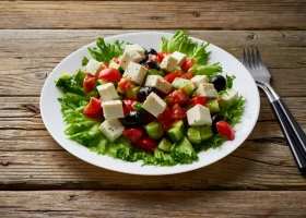 طريقة عمل سلطة الأجبان بالخضار