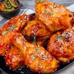 الدجاج الترياكي بصوص الصويا