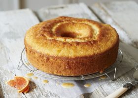 طريقة عمل كيك البرتقال بالحليب