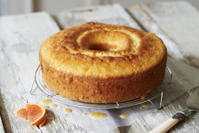 طريقة عمل كيك البرتقال بالحليب