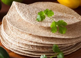 طريقة عمل خبز التورتيلا الأسمر للدايت