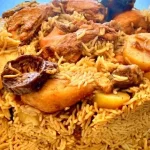 طريقة عمل مقلوبة اللحم بالبطاطس والباذنجان
