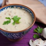 طريقة عمل شوربة مشروم بالكريمة