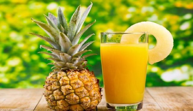 طريقة عمل عصير الأناناس بالليمون والنعناع