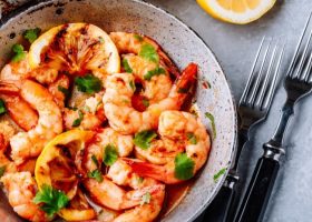 طريقة عمل الجمبري بالهالبينو الحار