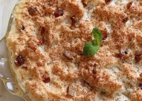 طريقة عمل حلى التمر بالقشطة