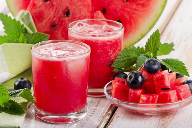 طريقة عمل شراب البطيخ