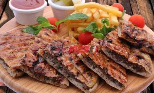 طريقة عمل رغيف اللحم والمشروم