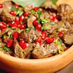 طريقة عمل كبدة مقلية بدبس الرمان