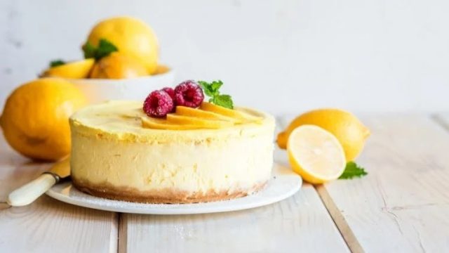 طريقة عمل تشيز كيك الزنجبيل والبرتقال