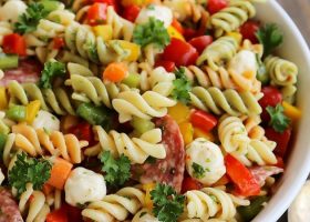 طريقة عمل سلطة المكرونة الإيطالية