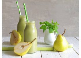 طريقة عمل عصير الكمثرى بالحليب