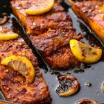 طريقة عمل السلمون بصوص الصويا
