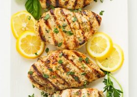 طريقة عمل صدور الدجاج بالليمون والنعناع