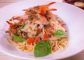 طريقة عمل مكرونة بأصابع الكابوريا