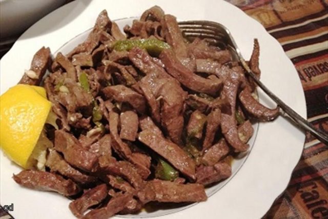 طريقة عمل كبدة ضاني البصل