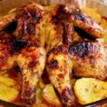 طريقة عمل صينية الدجاج بالبطاطس والبابريكا
