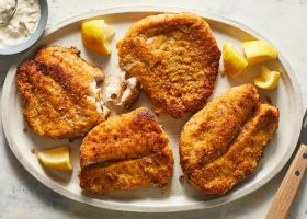 طريقة عمل سمك القد المقلي