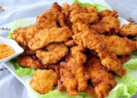طريقة عمل فيليه الدجاج المقرمش