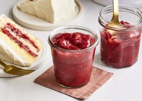 طريقة عمل حشوة الفراولة للكيك