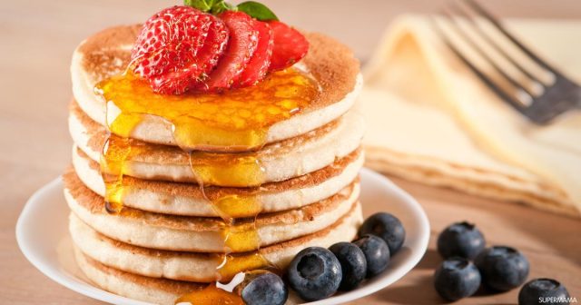 طريقة عمل بان كيك صحي بدون بيض