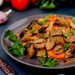 طريقة عمل قلوب دجاج بالفلفل الحار