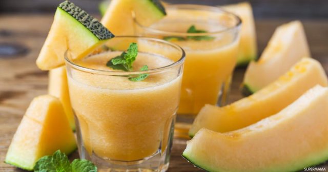 طريقة عمل عصير الشمام بالزبادي