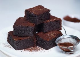 طريقة عمل كيك الشوكولاتة الهبة