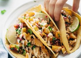 طريقة عمل تاكو السمك بالزبادي والمايونيز