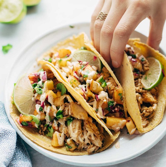 طريقة عمل تاكو السمك بالزبادي والمايونيز