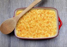 طريقة عمل صينية اللحم بالموزريلا والمشروم