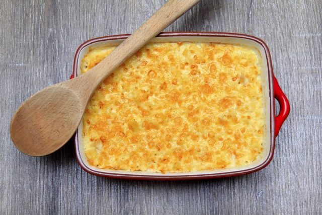 طريقة عمل صينية اللحم بالموزريلا والمشروم