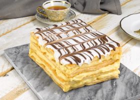 طريقة عمل كيكة الميل فاي الفرنسية