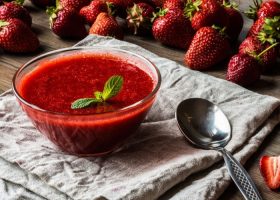 طريقة عمل بودنج الفراولة