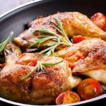 طريقة عمل الدجاج بشرائح التفاح