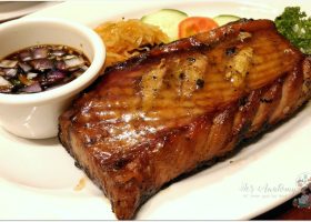 طريقة عمل سمك التونة المشوي بصوص الصويا