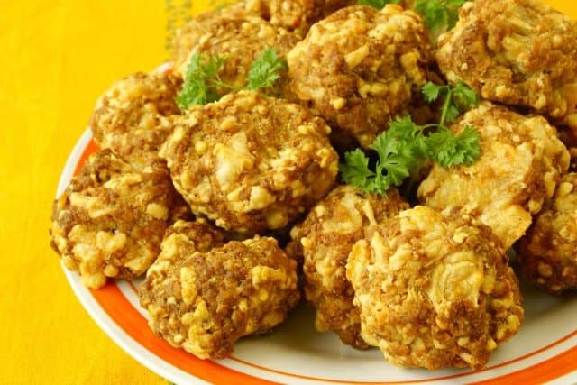 طريقة عمل كرات الكابوريا بالمايونيز والمسترده