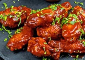 طريقة عمل أجنحة الدجاج بصوص الباربكيو