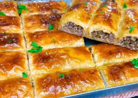 طريقة عمل بوريك الدجاج برقائق اليوفكا التركية