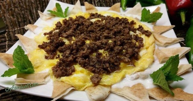 طريقة عمل تريت باللبن اكلة حلبية مشهورة