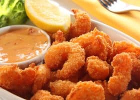 طريقة عمل الجمبري المقلي بالجبن البارميزان